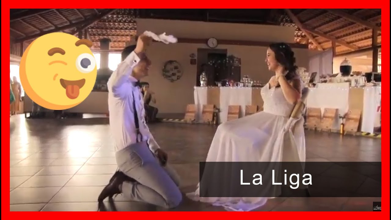 Juegos para BODAS 2023 💍💍 - LANZAR el ramo 💐(bouquet) y QUITAR la liga  - [Gabriela & Alonso]