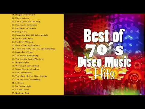 Best Songs of 70's Disco Music | Greatest Hits of Seventies Disco Fashion