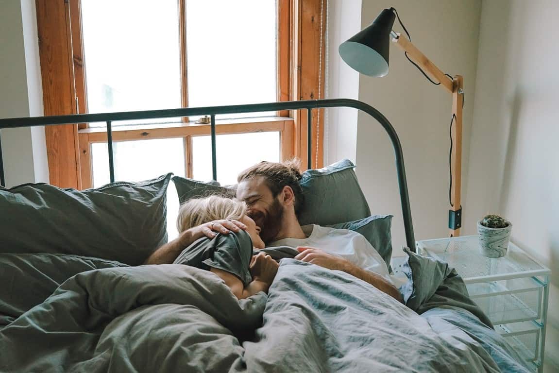 married couple bed