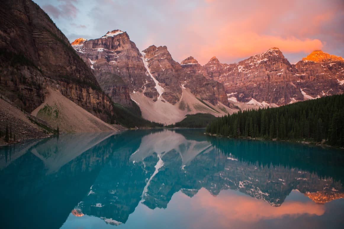 mountain range canada