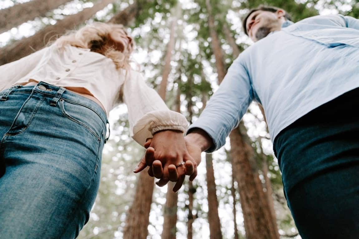 national park couple