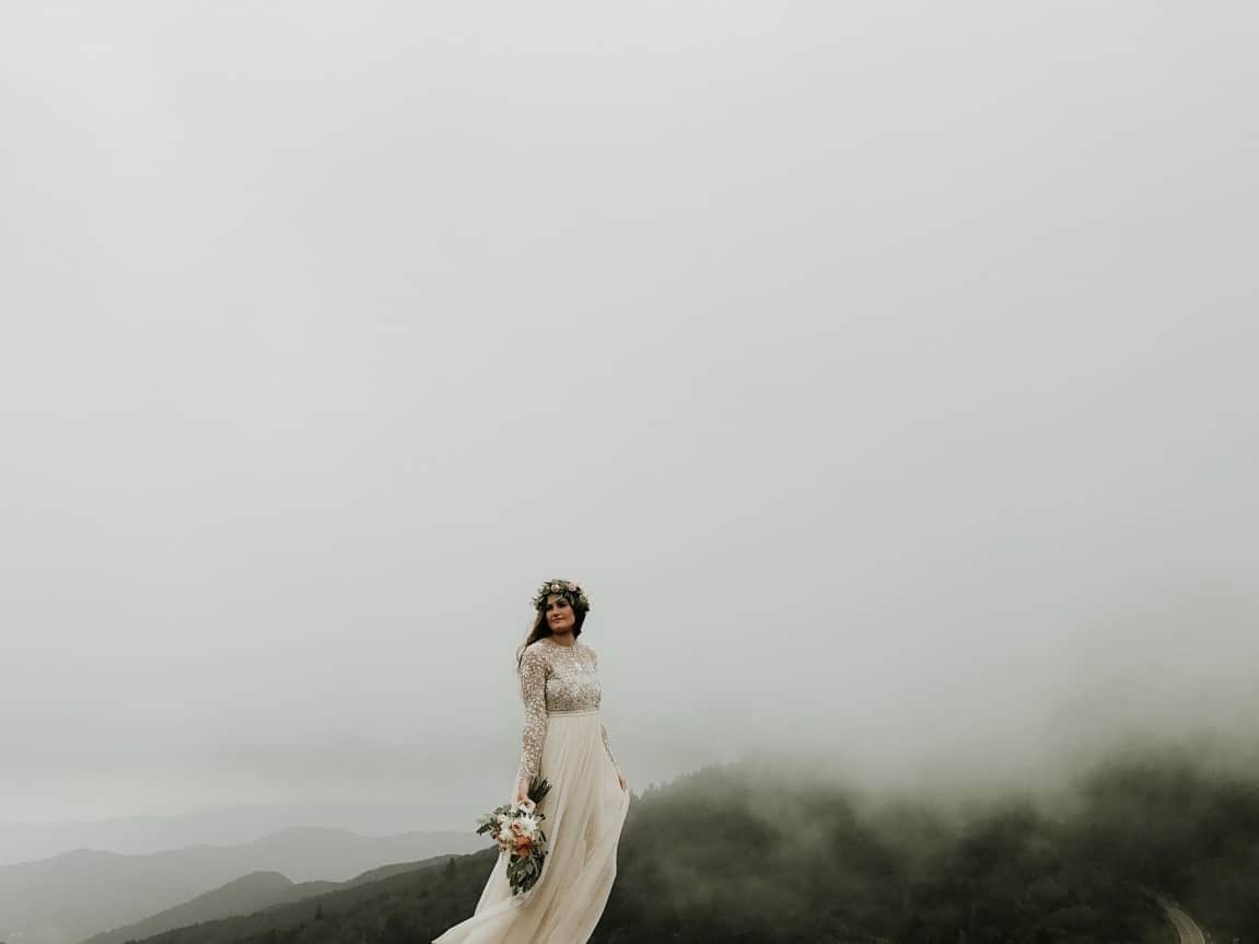 bride elopement wedding