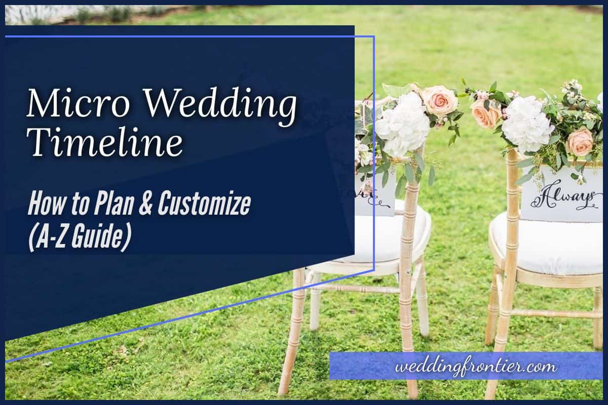 Micro Wedding Planning Checklist & Timeline