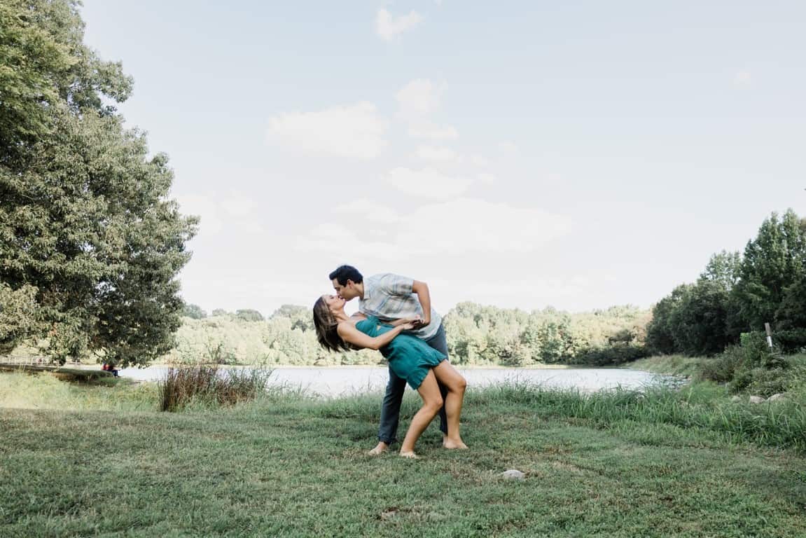 relaxed couple