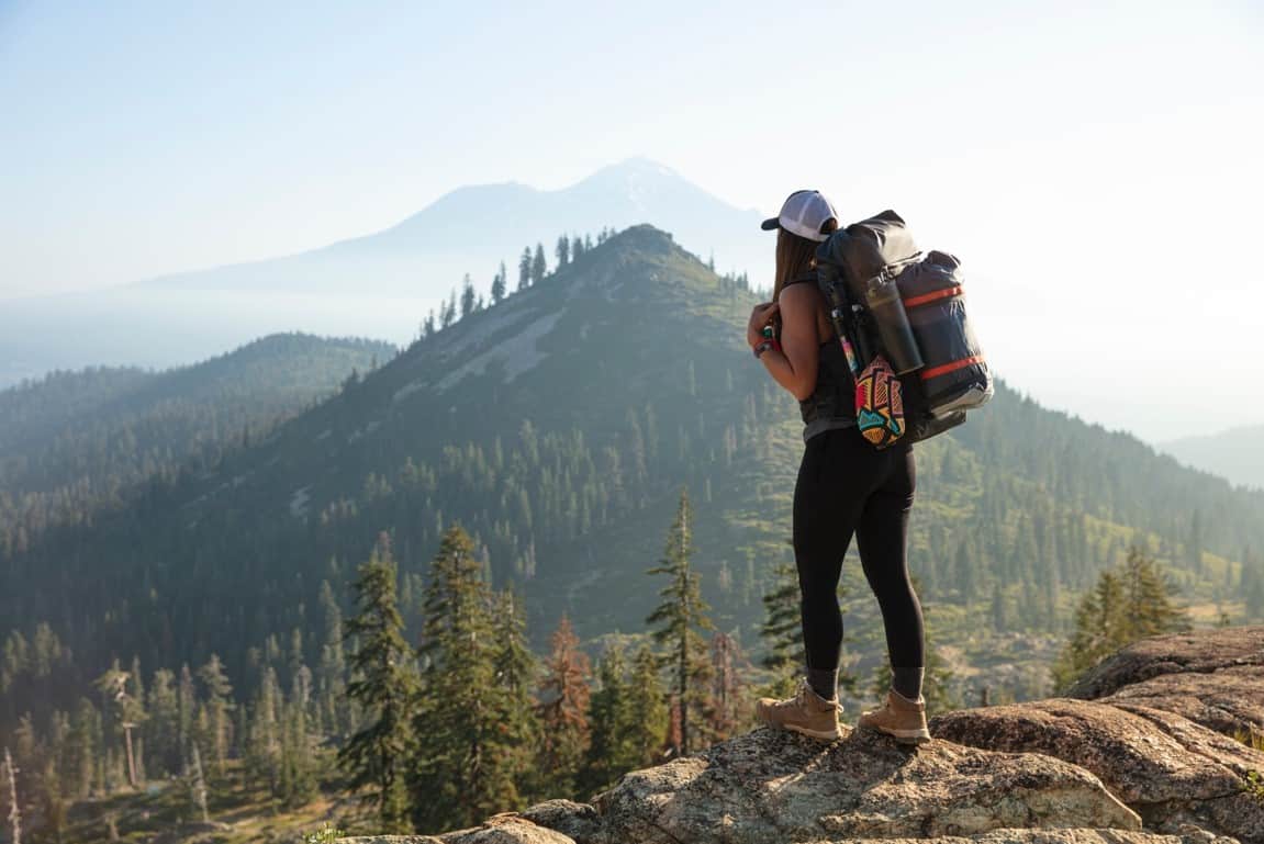 hiker woman