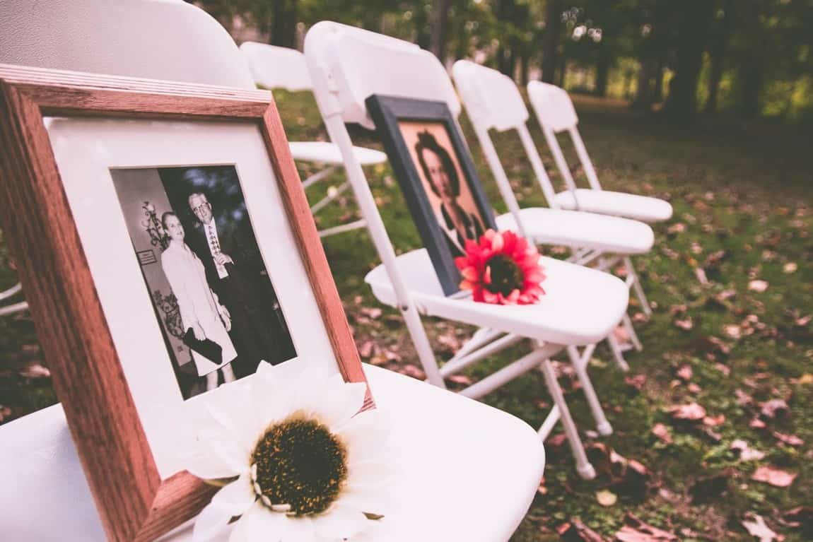 framed pictures weddings