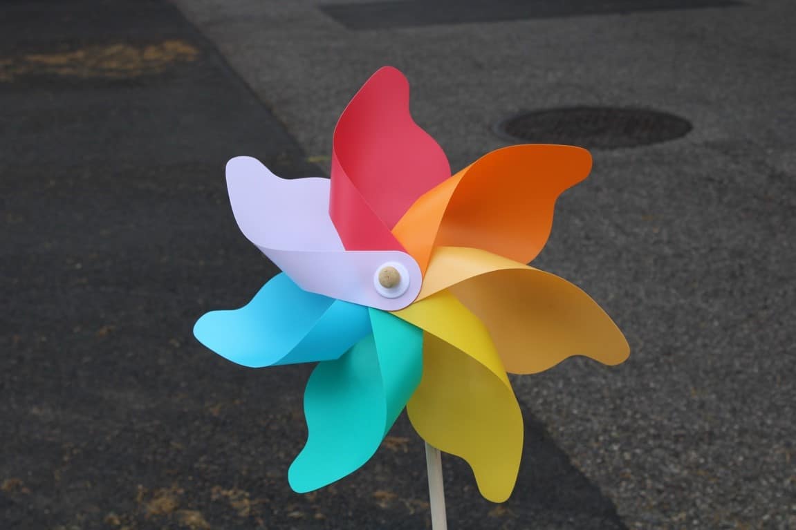 pinwheel colorful
