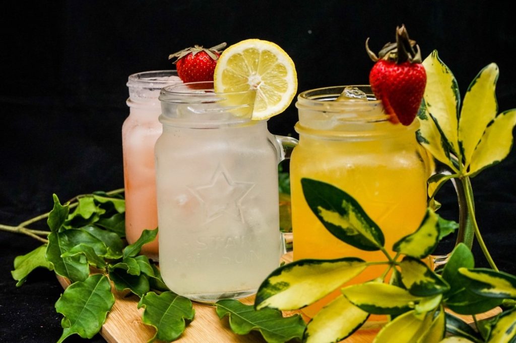 different kinds of lemonade