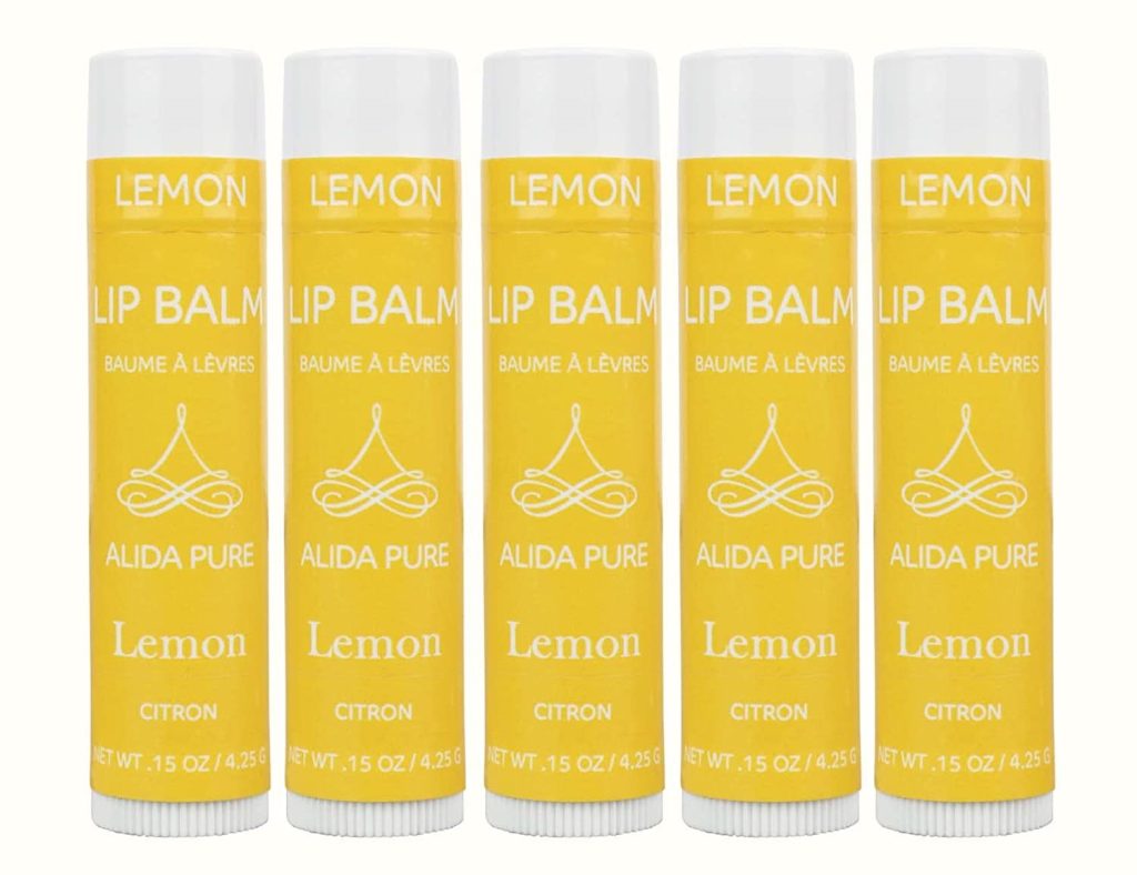 lemon lip balm