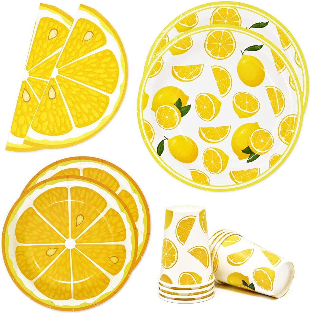 lemon tableware