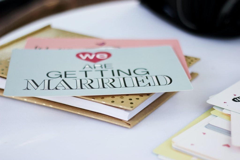 wedding invitation envelop