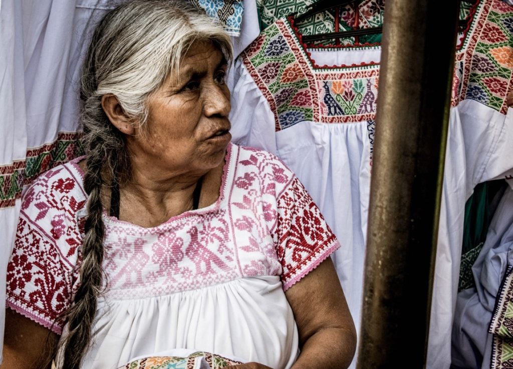 elder guatemalan woman
