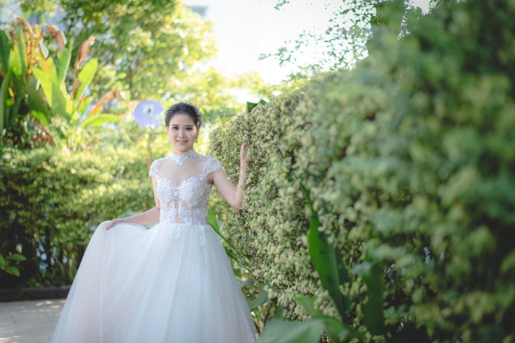 portrait of a bride