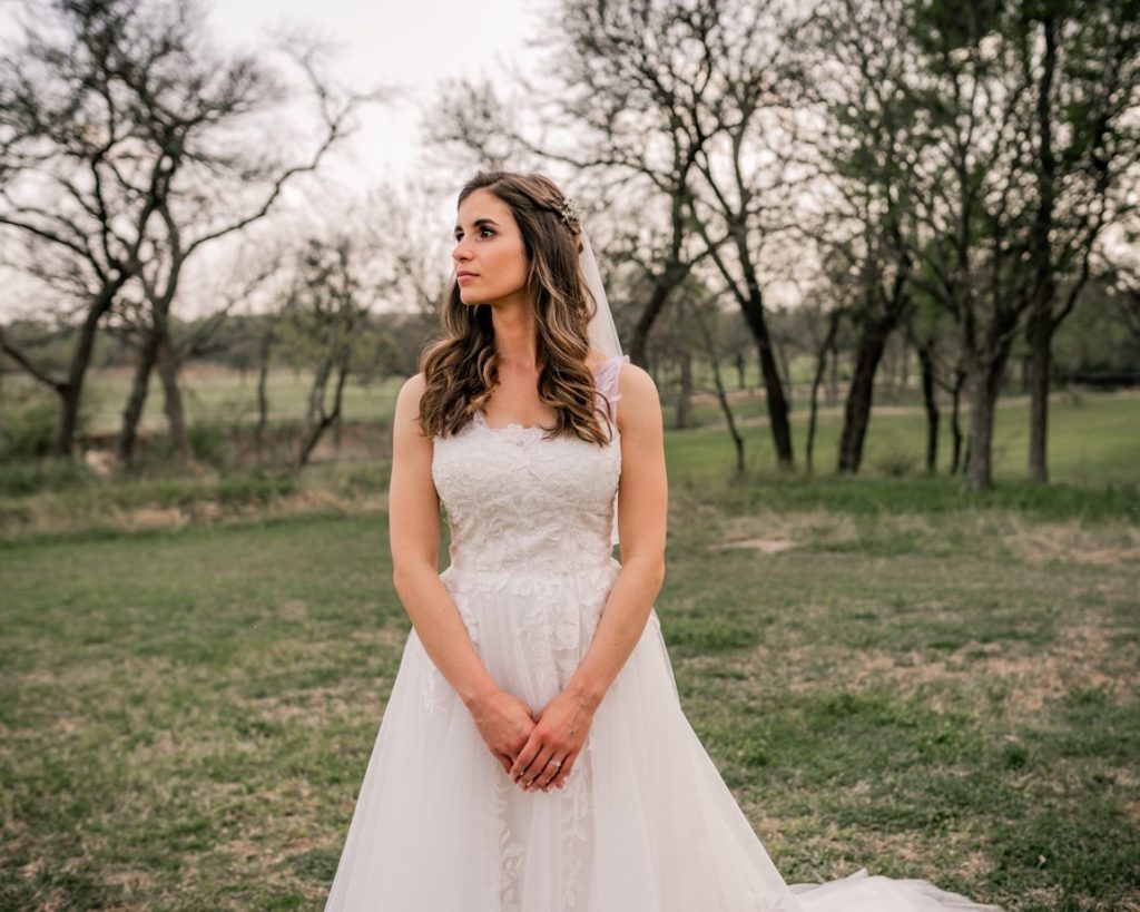 portrait of a bride