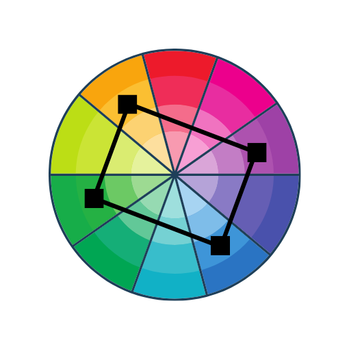 tetradic color scheme