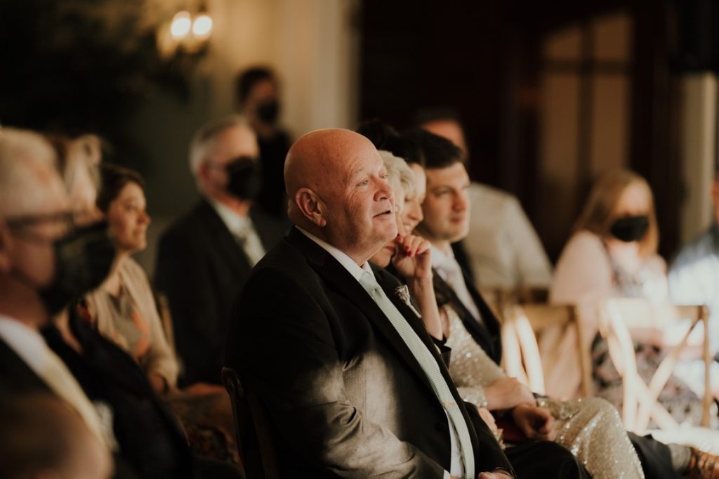 old man in a tux