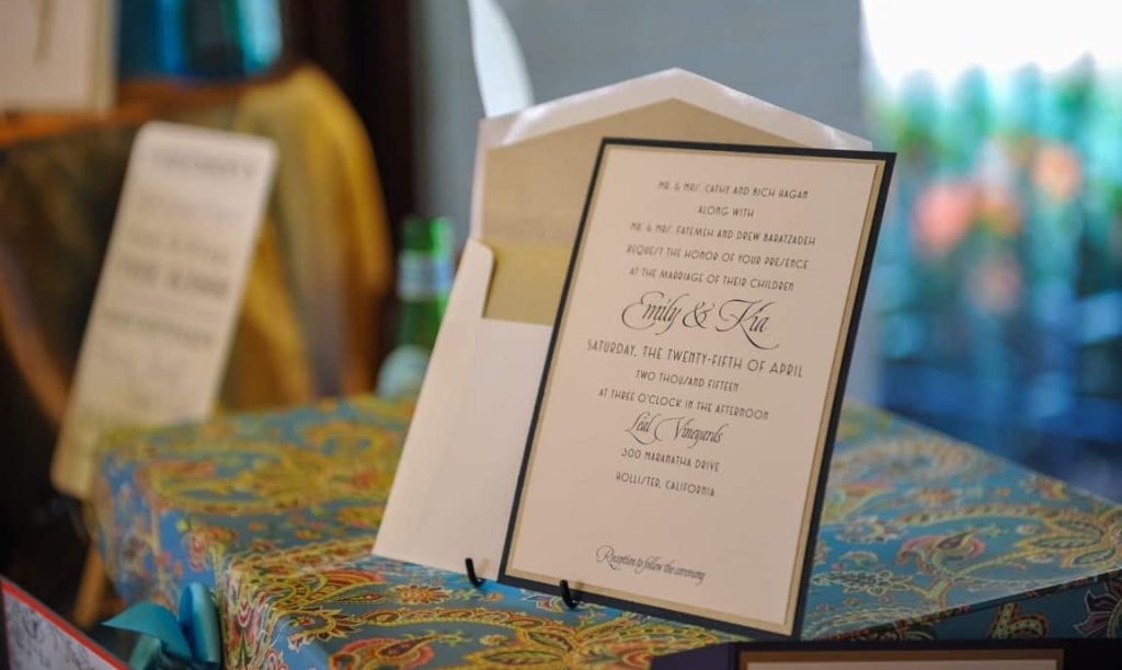 wedding invitation