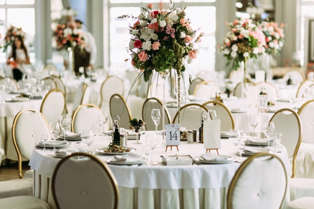 elegant wedding reception venue