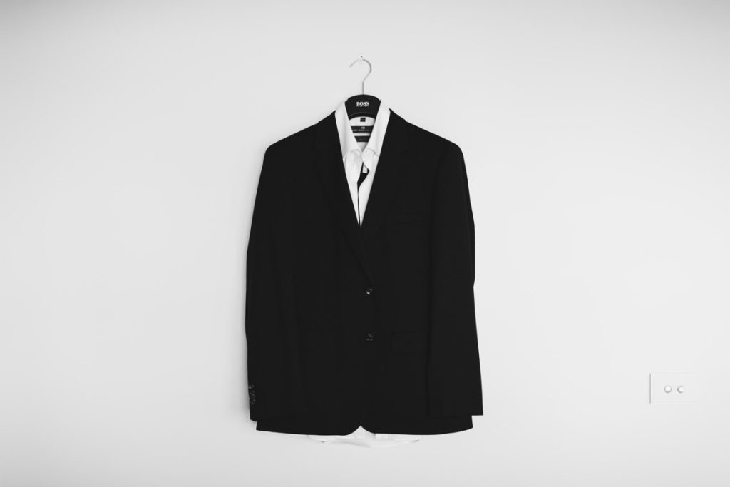 man's suit