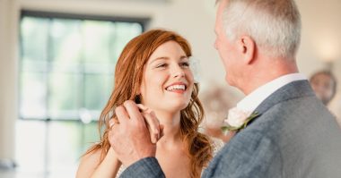 bride dancing with her father