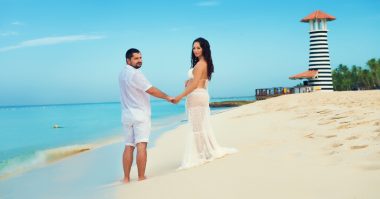 couple on a beach