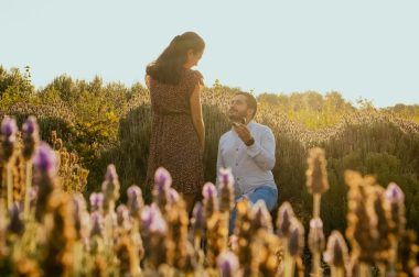 man proposing