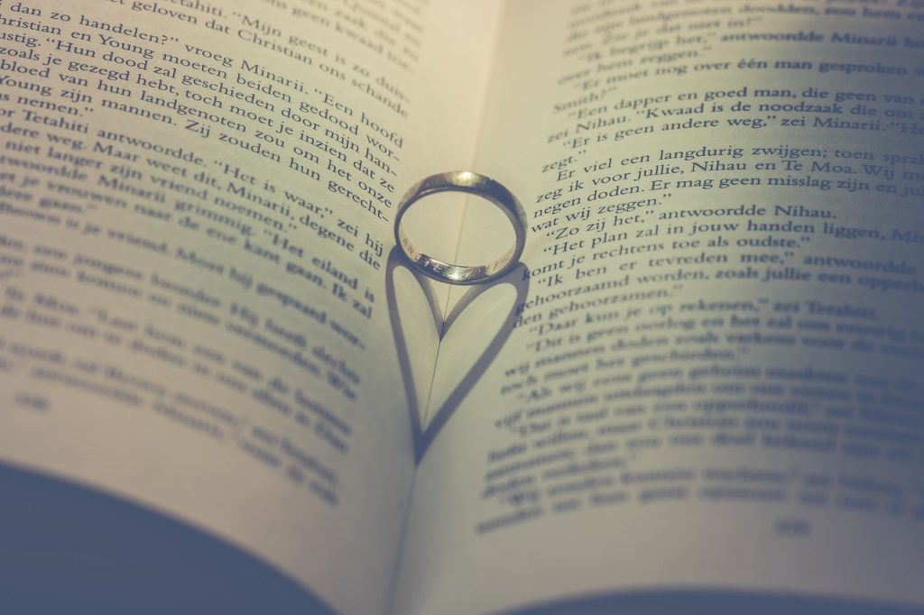 ring on a book