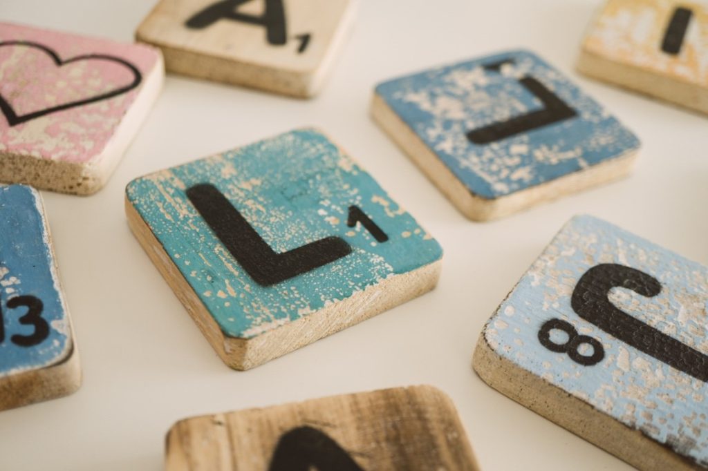 scrabble letters