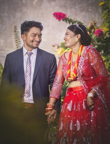 couple holding each other's hands