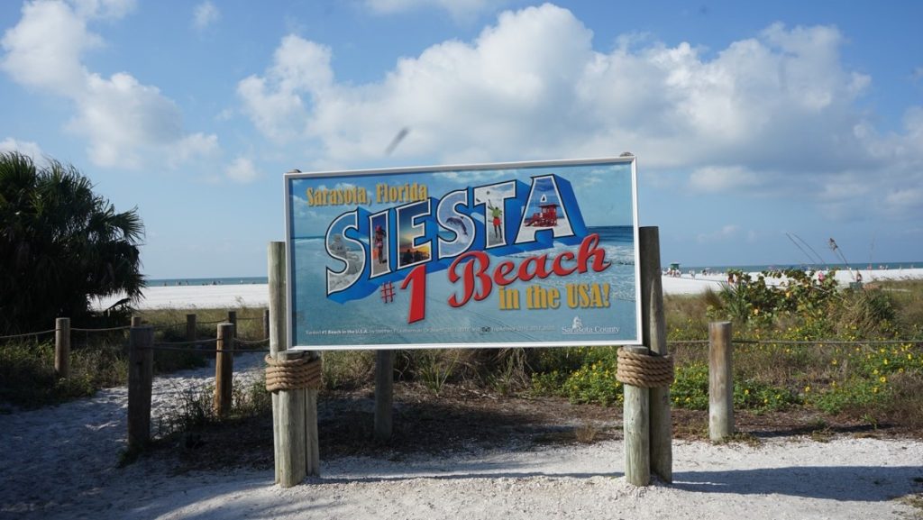 siesta beach tarpaulin