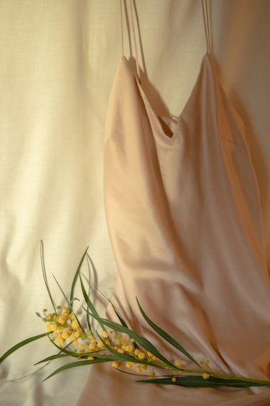 beige dress