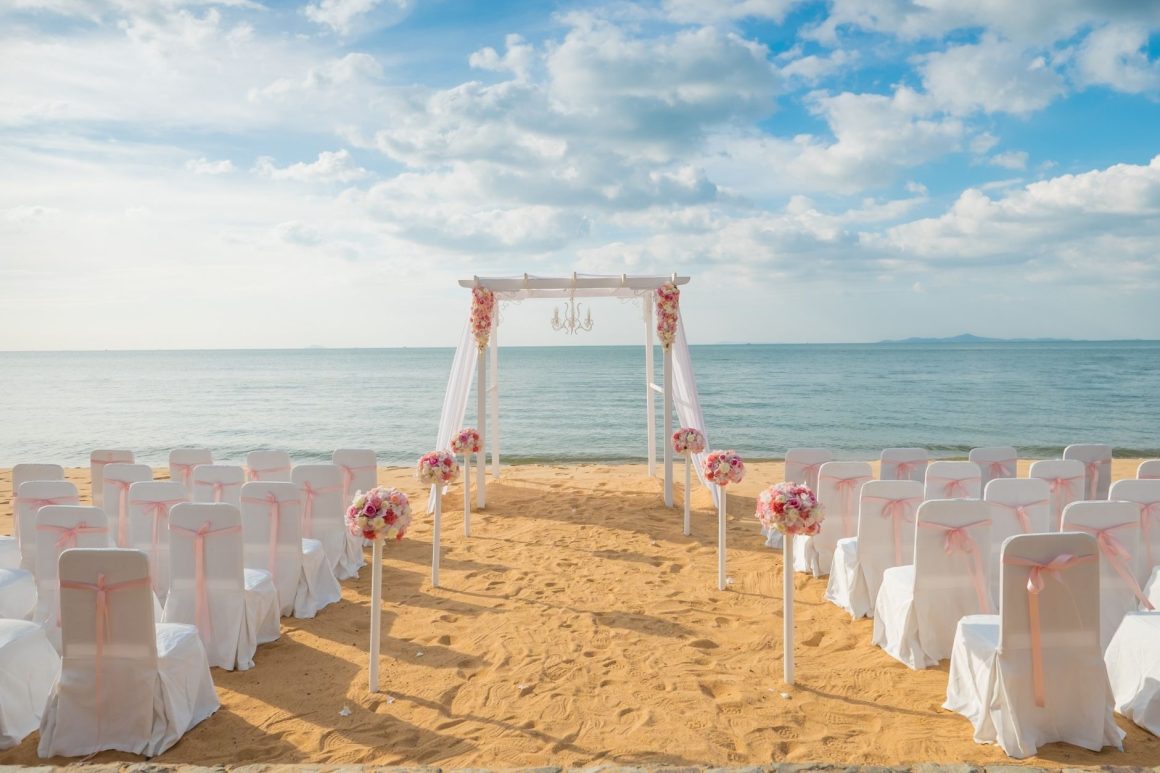 beach wedding cost