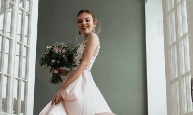 bride smiling