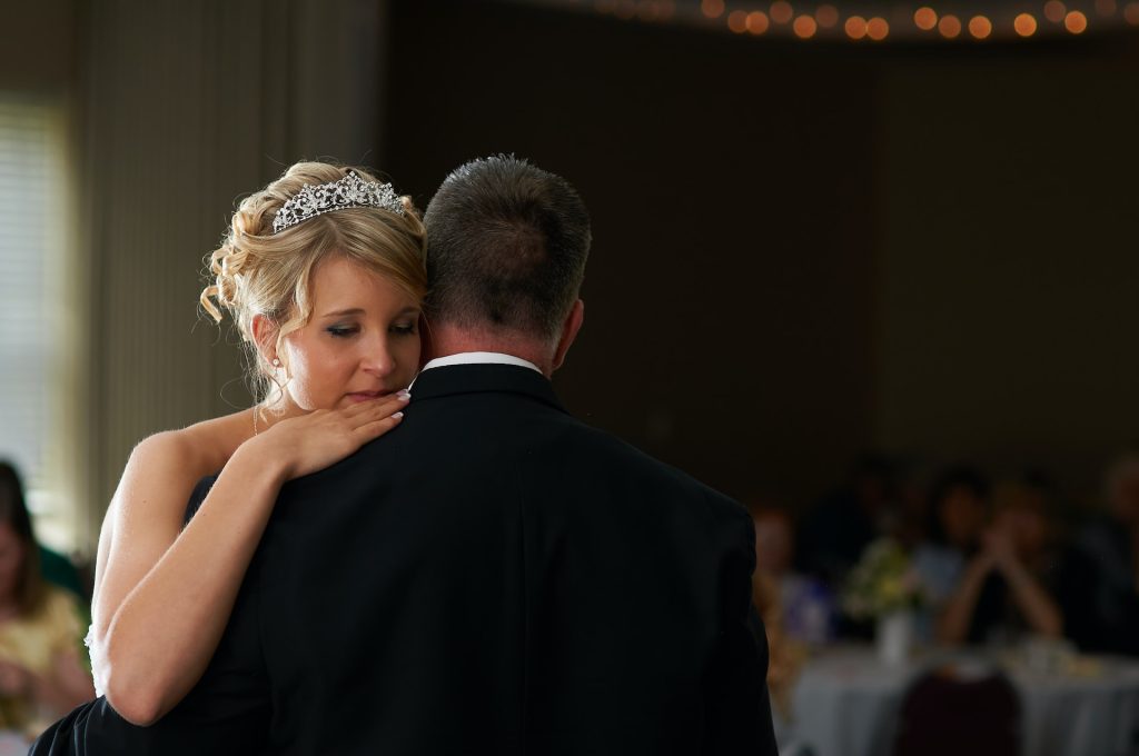 emotional father-daughter dance at wedding