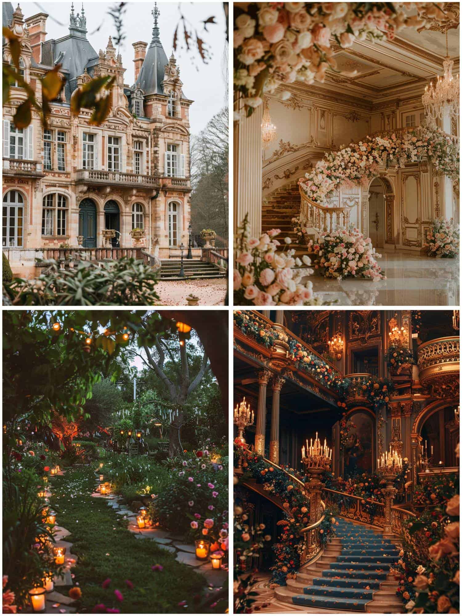 beauty and the beast wedding theme ideas for venue