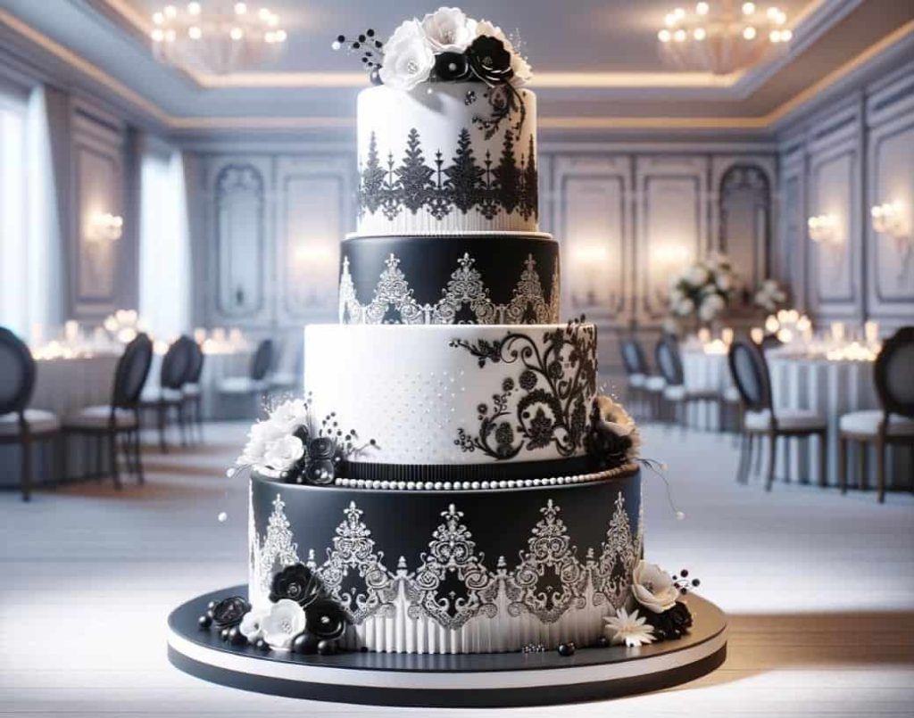 Classic Black and White Wedding Theme Ideas