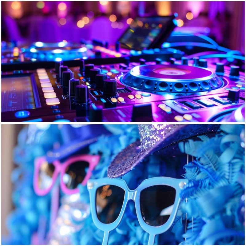 Dreamy Blue and Purple Wedding Theme Ideas