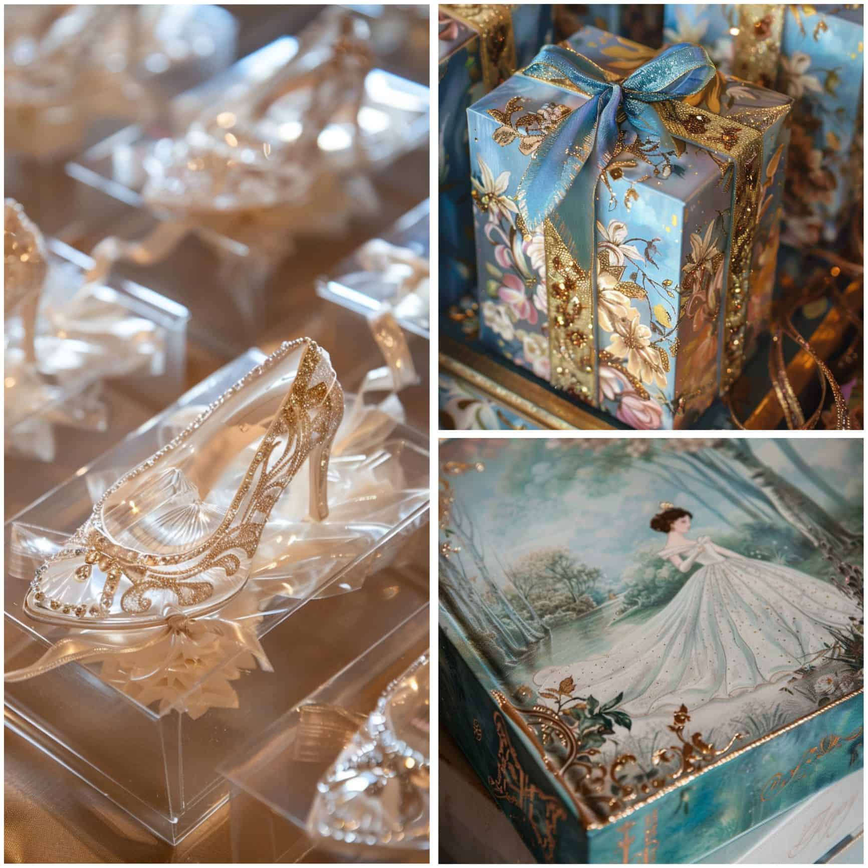 favors for a cinderella-themed wedding