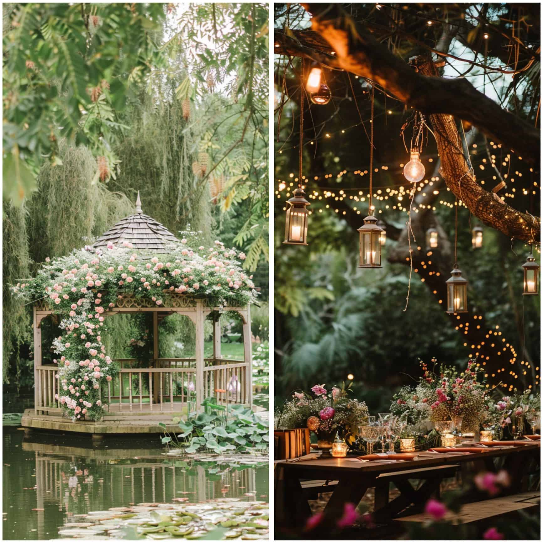 garden wedding theme ideas for fairytale venue