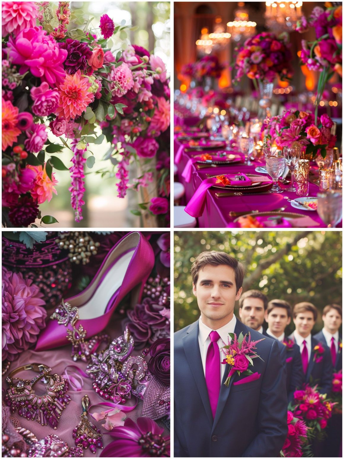 Sweet Pink Wedding Theme Ideas for Romance