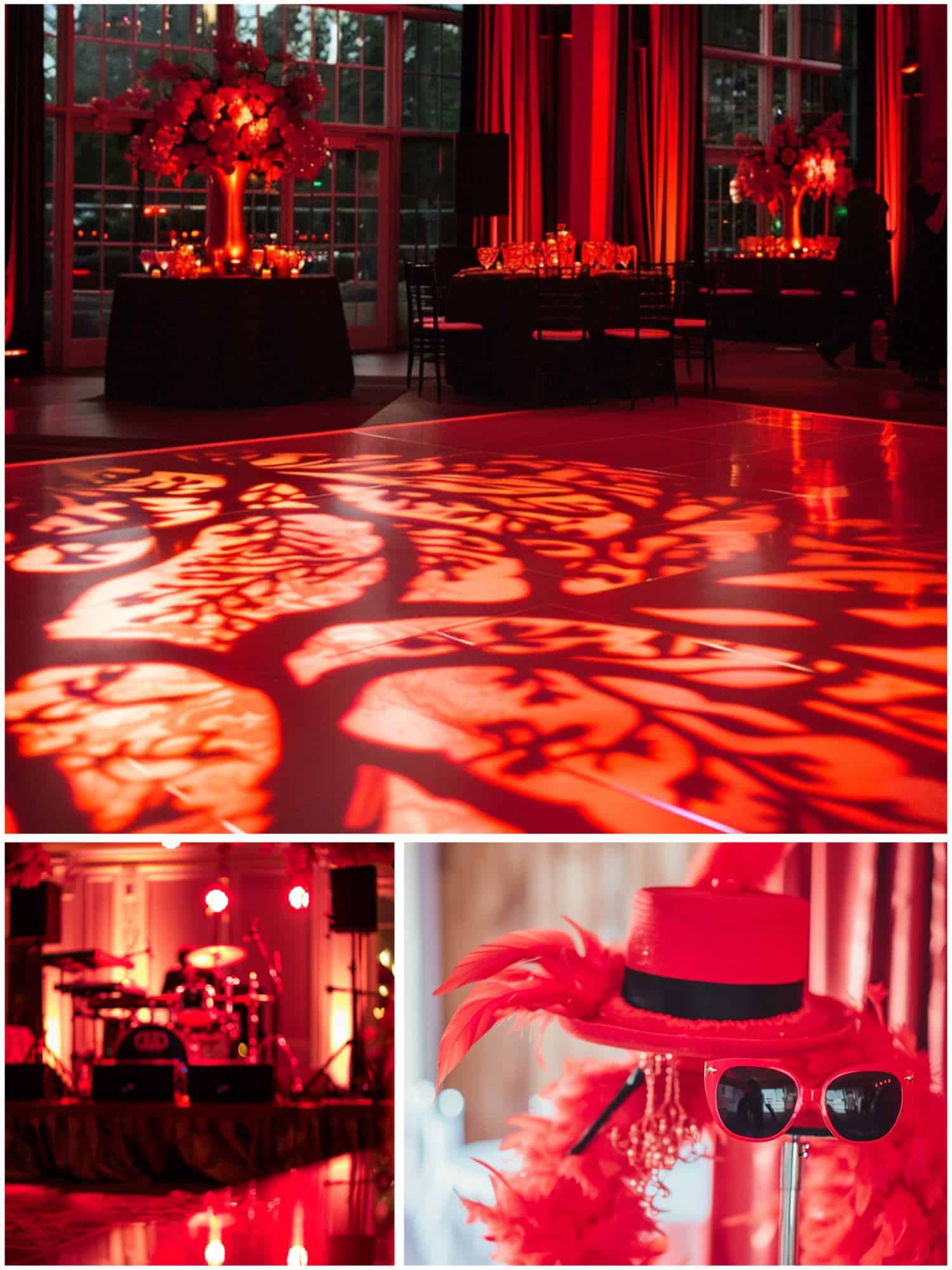 red wedding theme ideas for reception entertainment