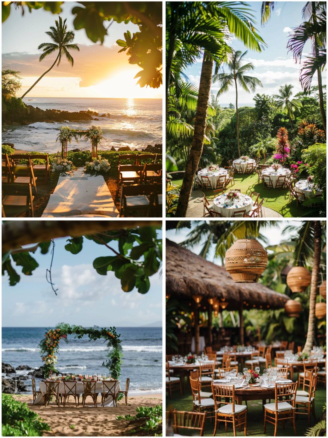 Tropical Hawaiian Wedding Theme Ideas for Paradise Vows