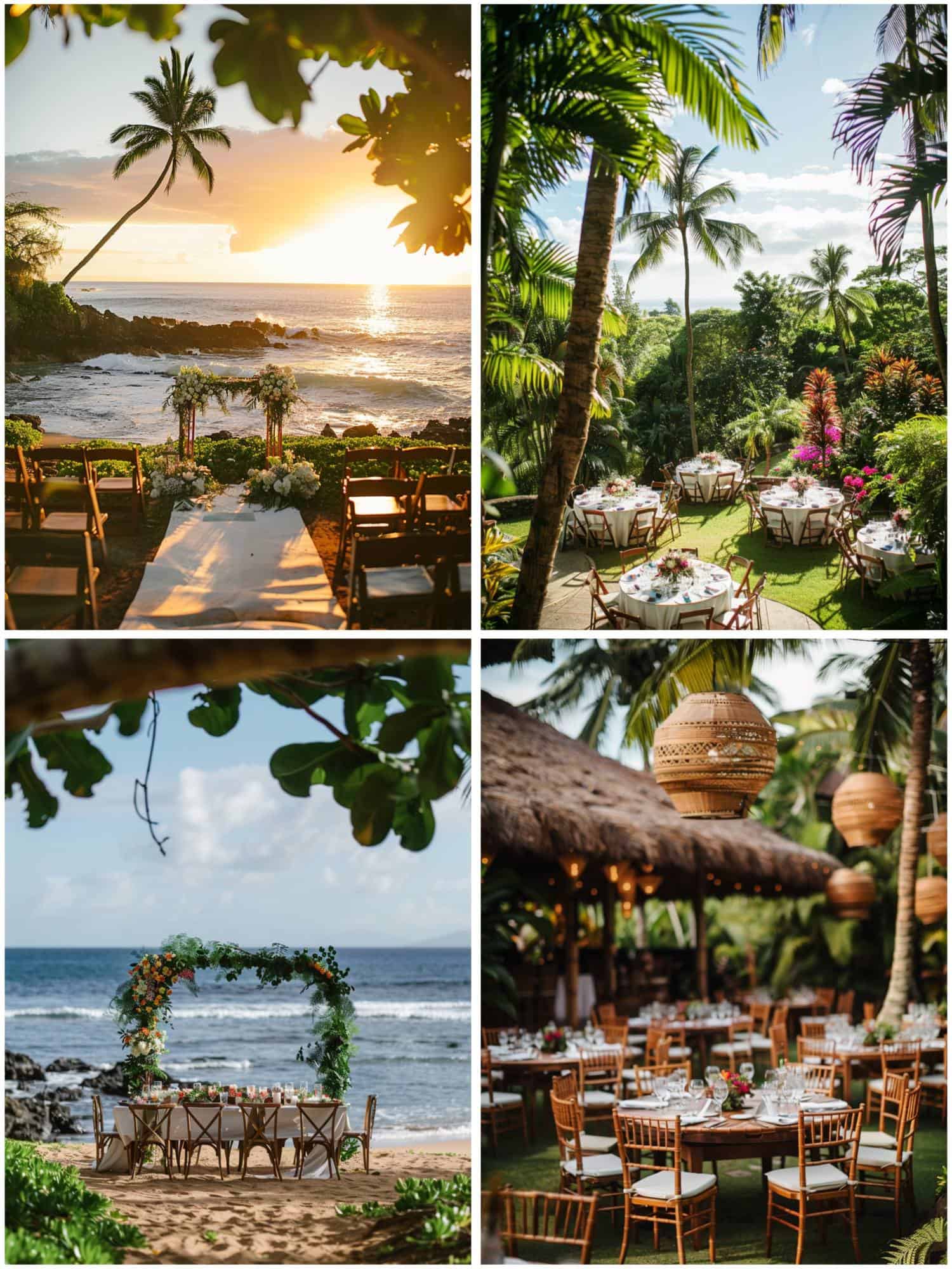 stunning wedding venues for hawaiian celebration