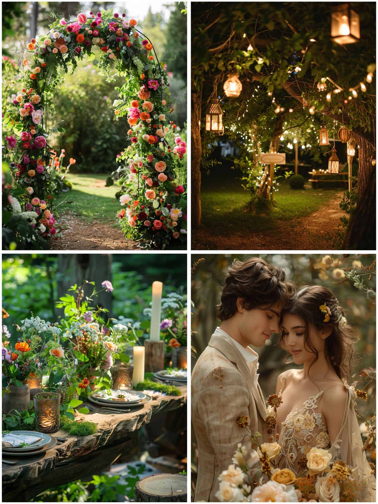 summer wedding theme ideas for garden affair