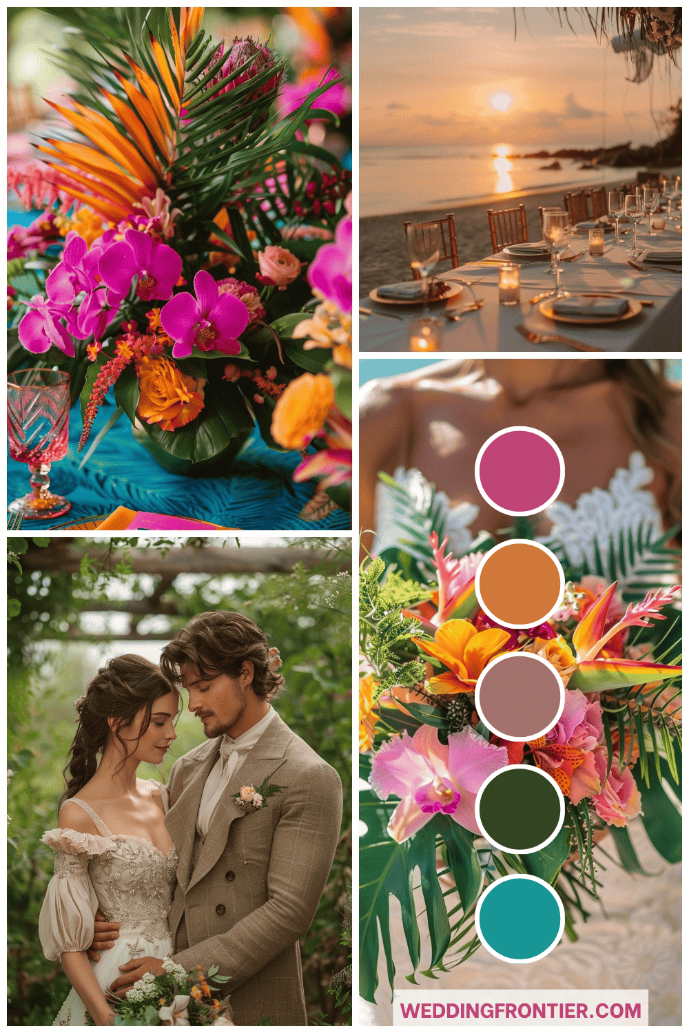 Sunny Summer Wedding Theme Ideas With Vibrant Colors