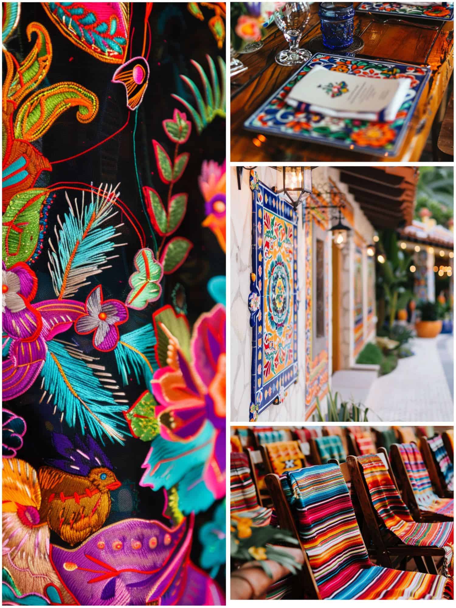 traditional mexican decor for wedding