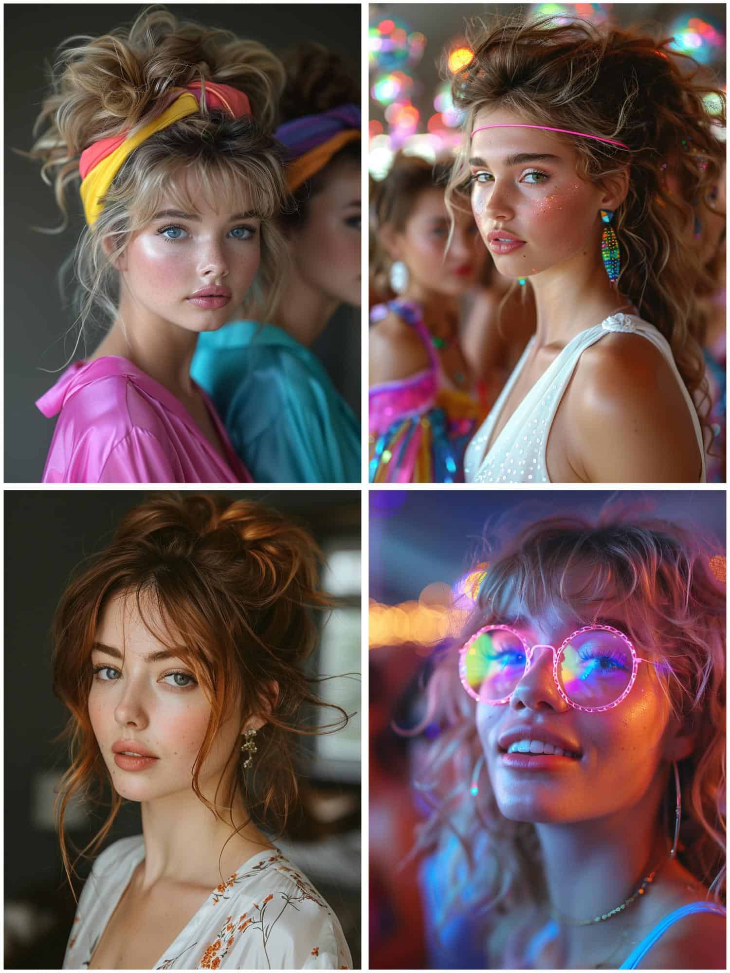 80s wedding theme ideas for embracing the big hair trend