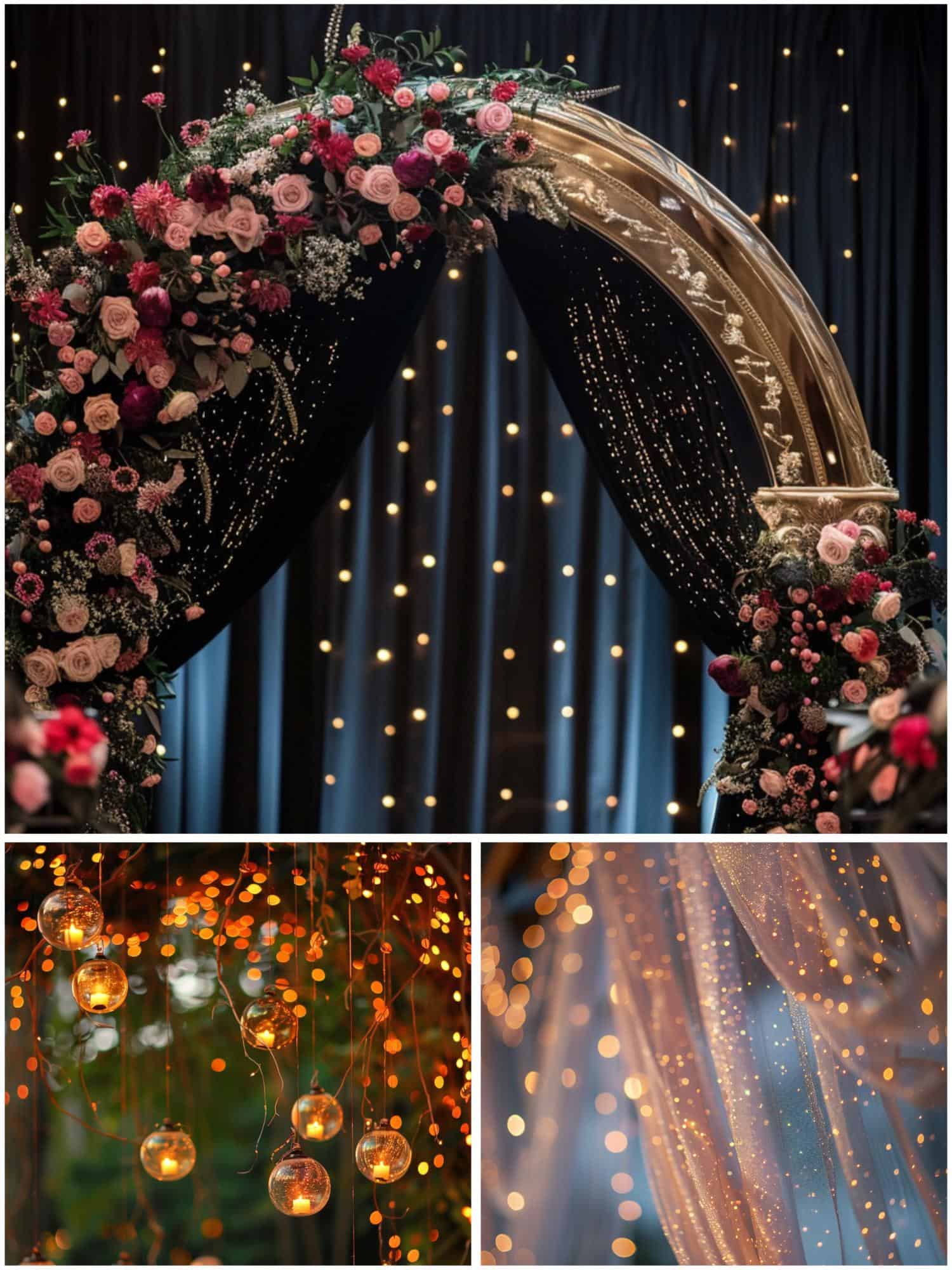 backdrops for a celestial wedding