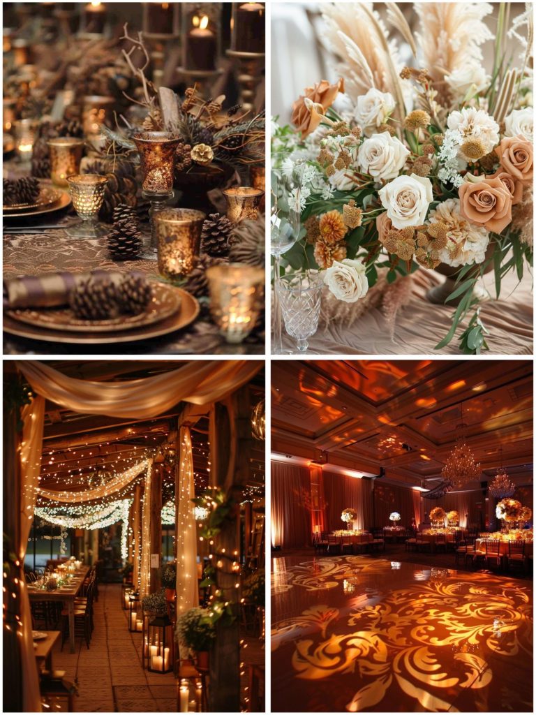 Earthy Brown Wedding Theme Ideas for Rustic Charm