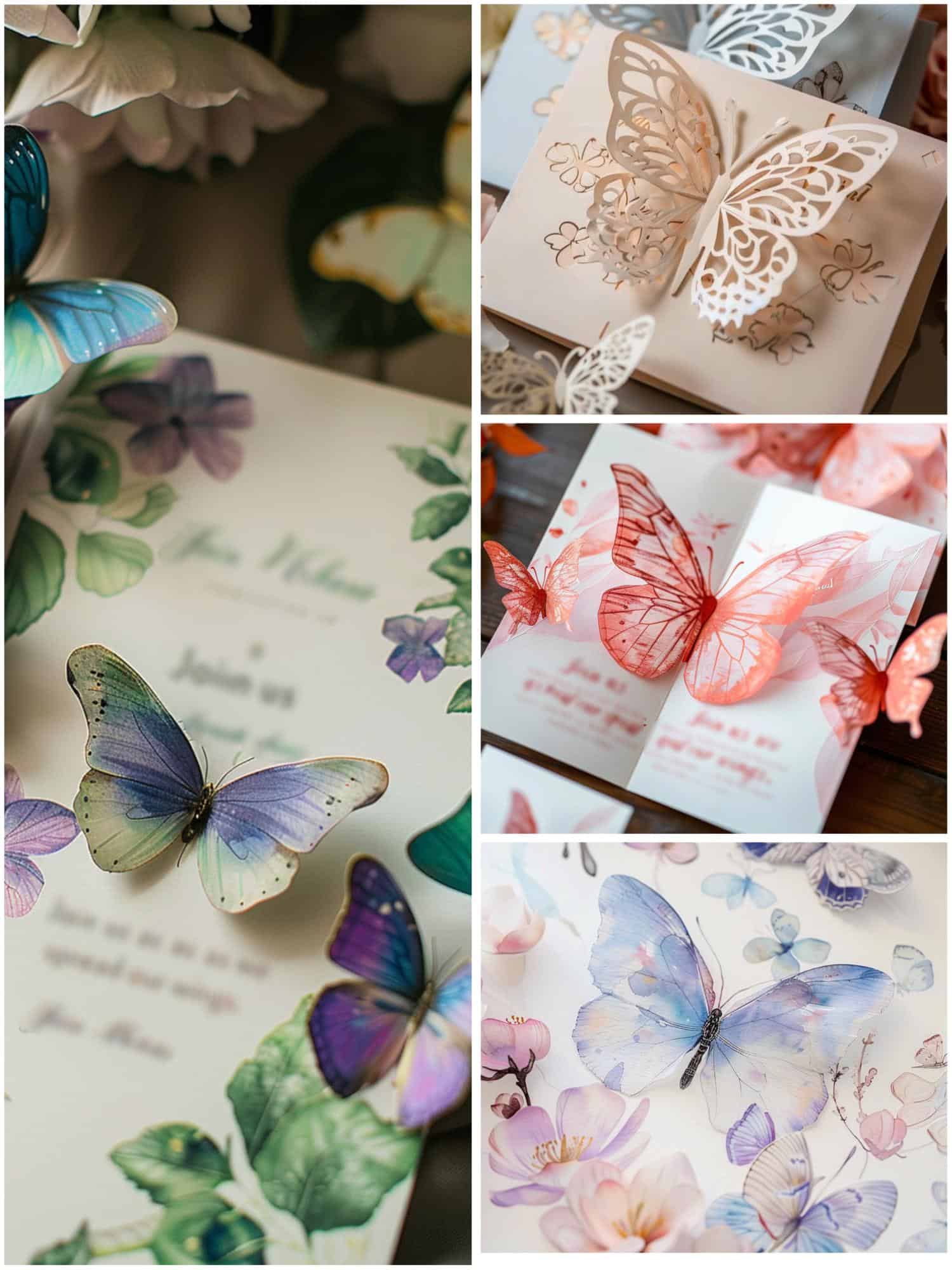 butterfly wedding theme ideas for invitations
